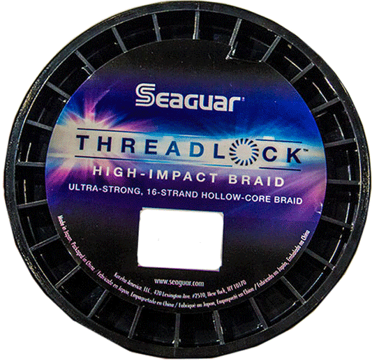 SEAGUAR THREADLOCK BRAID WHITE 60# 600YD