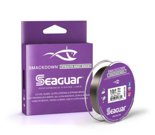 SEAGUAR SMACKDOWN STEALTH GRAY 65LB 150YD
