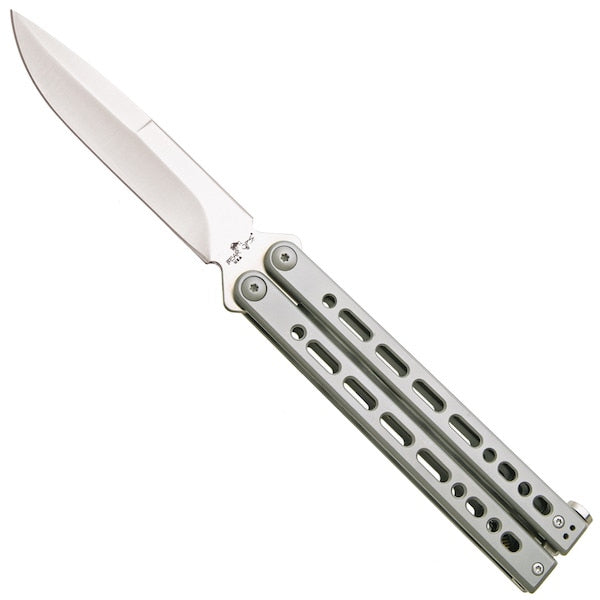 BEAR & SONS BEAR SNAG 8 GRAY SS HANDLE BAYONET BLADE