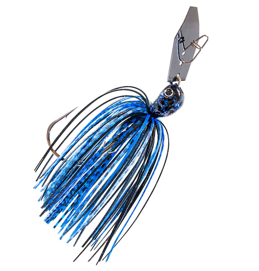 ZMAN CHATTERBAIT JACKHAMMER 3/8OZ BLACK/BLUE