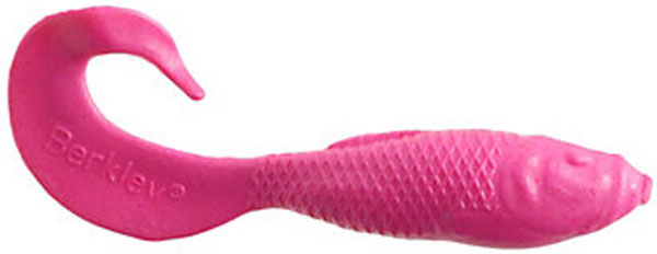 BERKLEY SALTWATER GULP 4" MULLET PINK 1/2 PINT (8OZ)