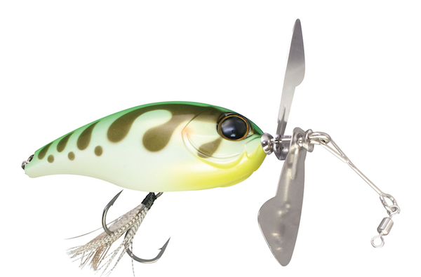 JACKALL CHOPCUT PROPBAIT GREEN FROG