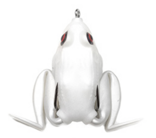 LUNKERHUNT LUNKER FROG 2.25" 1/2OZ - PEARL