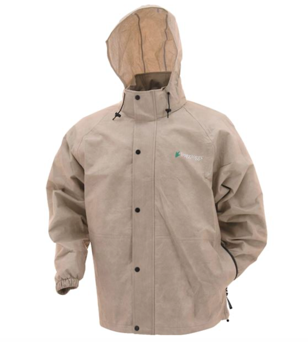 FROGG TOGGS CLASSIC PRO ACTION JACKET-KHAKI SIZE 2XL