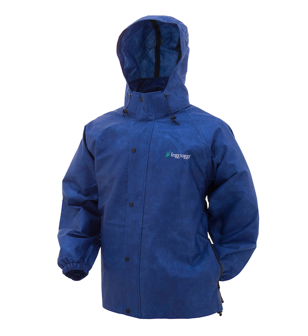 FROGG TOGGS CLASSIC PRO ACTION JACKET-BLUE SIZE~LARGE