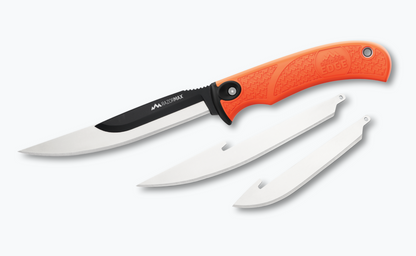 OUTDOOR EDGE RAZORMAX 5" ORANGE 6-BLADES