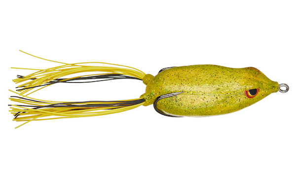 SPRO BRONZEYE FROG 65 5/8OZ YELLOW SPARKLE