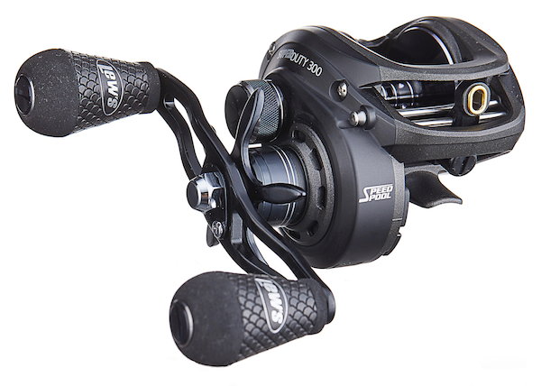 LEW'S SPEED SPOOL SUPER DUTY 300 SD3H 7BB 6.5:1 BAITCAST REEL RH