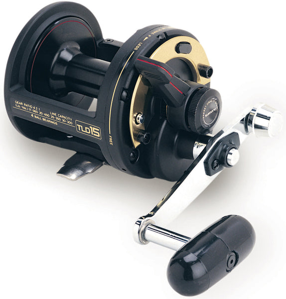 SHIMANO TRITON LEVEL DRAG 15 SALTWATER CASTING REEL 4BB-4.2 Front