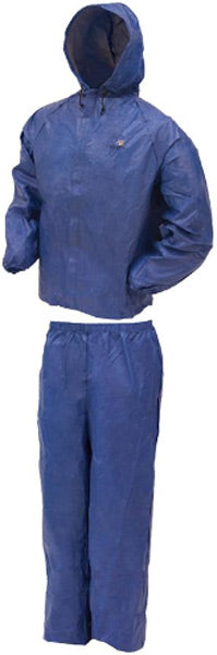 FROGG TOGGS ULTRA LITE RAIN SUIT BLUE XL