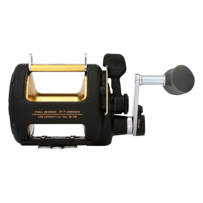 SHIMANO TLD50IILRSA 2SPD SALTWATER LEVER DRAG RH 4BB 3.5