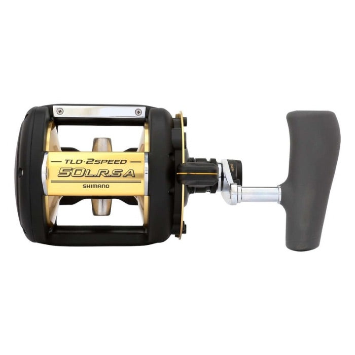 SHIMANO TLD50IILRSA 2SPD SALTWATER LEVER DRAG RH 4BB 3.5