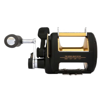 SHIMANO TLD50IILRSA 2SPD SALTWATER LEVER DRAG RH 4BB 3.5