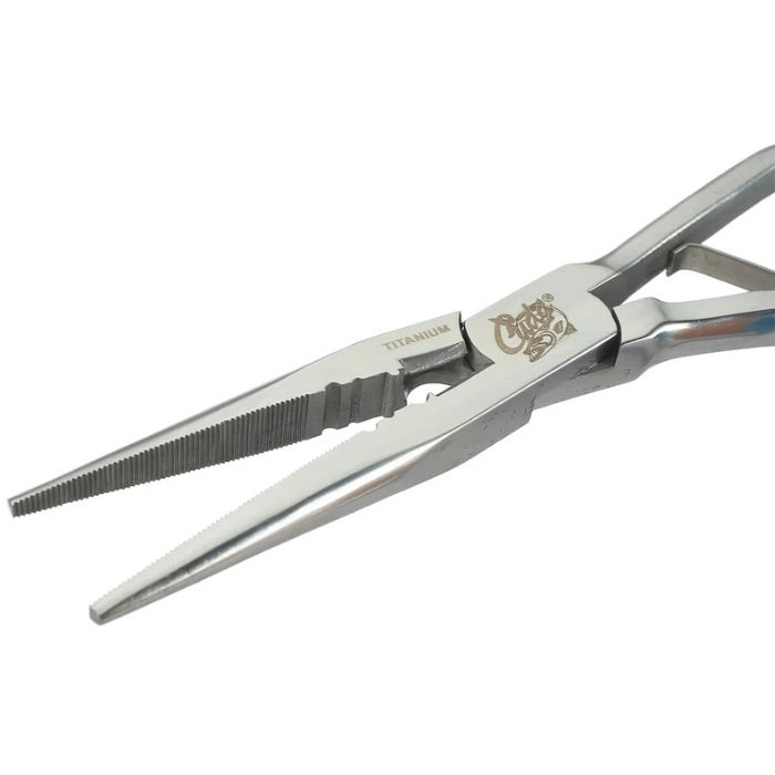 CUDA 9" STAINLESS STEEL PISTOL GRIP PLIERS-TITANIUM BONDED