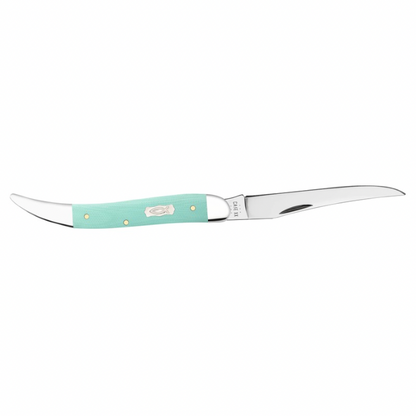 CASE MEDIUM TEXAS TOOTHPICK 4 1/4" 1 BLADE SEAFOAM GREEN G-10