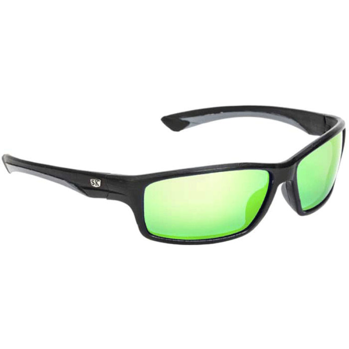 STRIKE KING PLUS POLARIZED GLASSES BLACK/GREEN