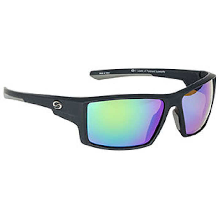 STRIKE KING S11 POLARIZED GLASSES BLACK/MIRROR GREEN