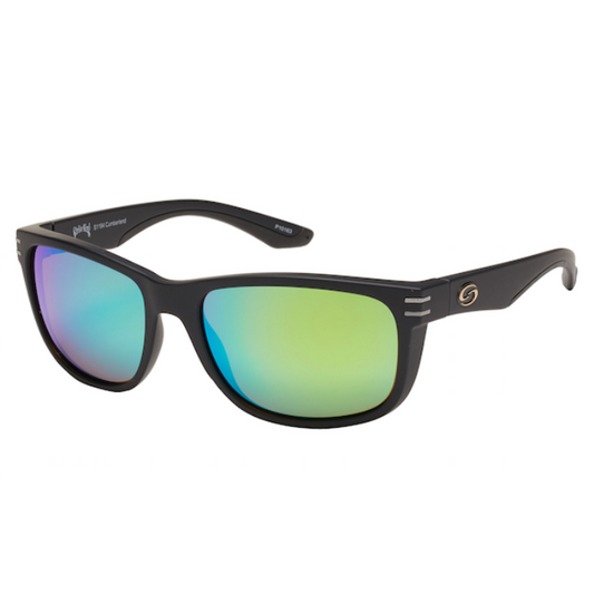 STRIKE KING S11 OPTICS CUMBERLAND BLACK FRAME GREEN MIRROR SUNGLASSES