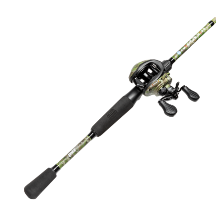 LEW'S AMERICAN HERO CAMO BAITCAST COMBO RH M/F 7'