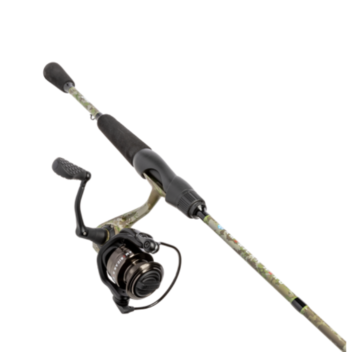 LEWS AMERICAN HERO CAMO 6'6" M/F SPINNING COMBO 2-PIECE