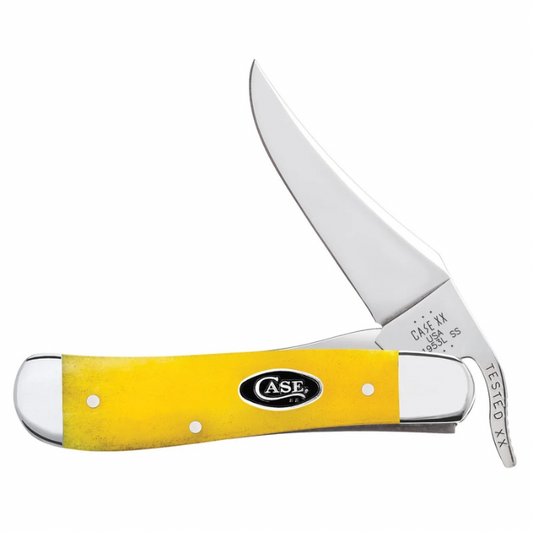 CASE RUSSLOCK 1 BLADE 4 1/8" YELLOW BONE