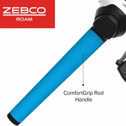 ZEBCO ROAM SPINCAST COMBO 6’2” MEDIUM ROD 10# LINE