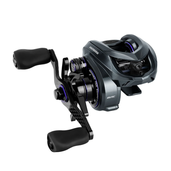 KASTKING MG12 ELITE BAITCAST REEL 7.5:1 RH DARK GREY