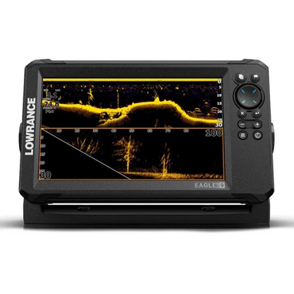 LOWRANCE EAGLE EYE™ 9 LIVE W/T/M TRANSDUCER & C-MAP® DISCOVER CHARTS