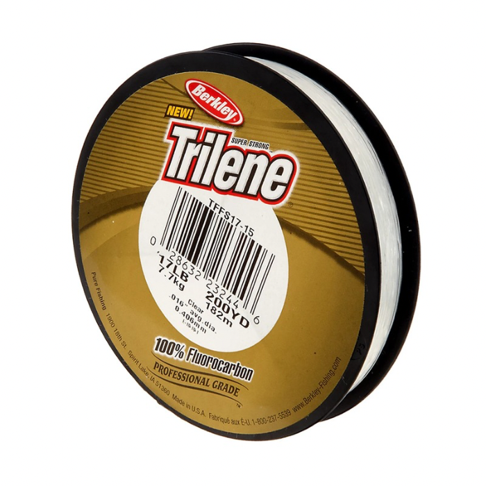 BERKLEY TRILENE FLUORO CLEAR 17LB 200YDS FILLER SPOOL