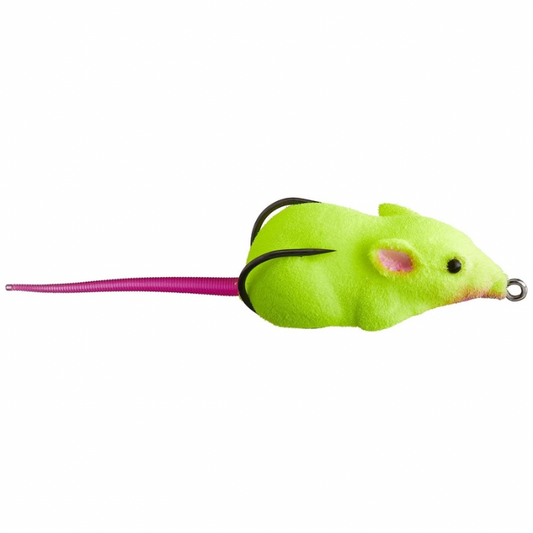 LUNKERHUNT FURENZY MOUSE 2” - CHARTREUSE
