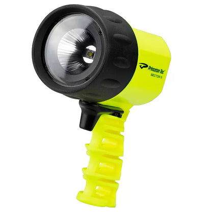 PRINCETON TEC SECTOR 5 LED WATERPROOF SPOTLIGHT - NEON YELLOW