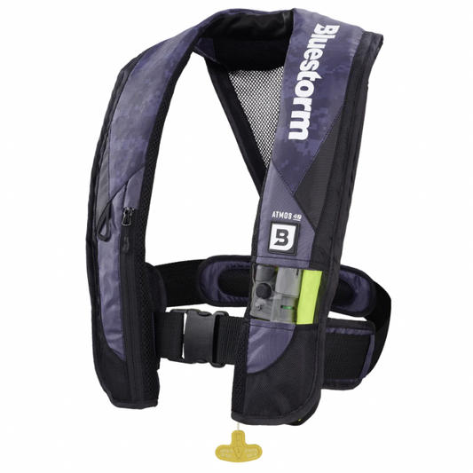 BLUESTORM ATMOS 40 AUTO TYPE II INFLATABLE PFD - APEX BLACK