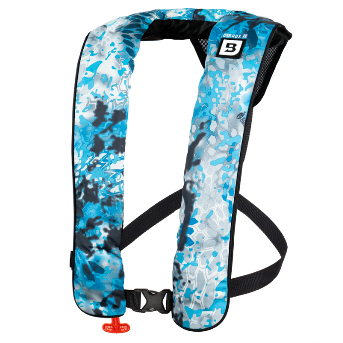 BLUESTORM KRYPTEK CIRRUS 26 AUTO/MANUAL TYPE V INFLATABLE PFD - OBSCURA LITUS