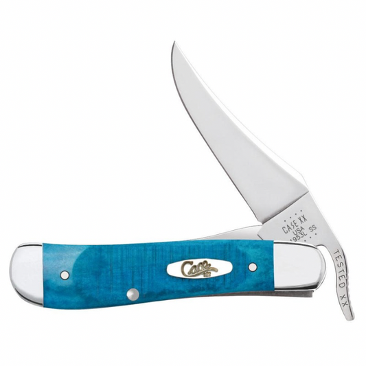 CASE RUSSLOCK 4 1/8" 1 BLADE CARIBBEAN BLUE