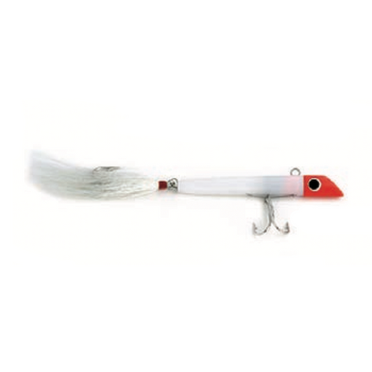 SEASTRIKER GOTCHA 1500 2 OZ RED/WHITE SINGLE HOOK