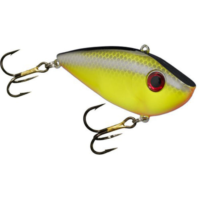 STRIKE KING RED EYED SHAD 1/2 OZ CHARTREUSE BAITFISH