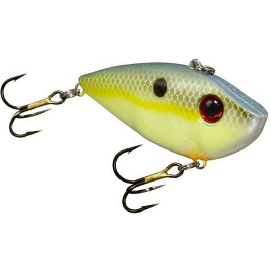 STRIKE KING RED EYED SHAD 1/2 OZ CHARTREUSE SEXY SHAD