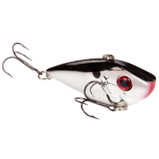 STRIKE KING RED EYED SHAD 1/2 OZ CHROME BLACK