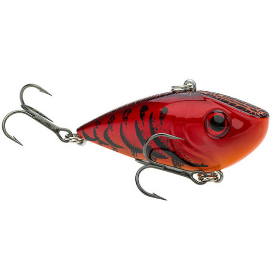 STRIKE KING RED EYED SHAD 1/2 OZ DELTA RED