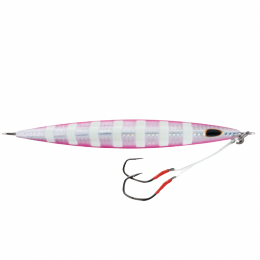 WILLIAMSON KENSAKI 170 JIG - 6" - 6OZ - SILVER PINK ZEBRA