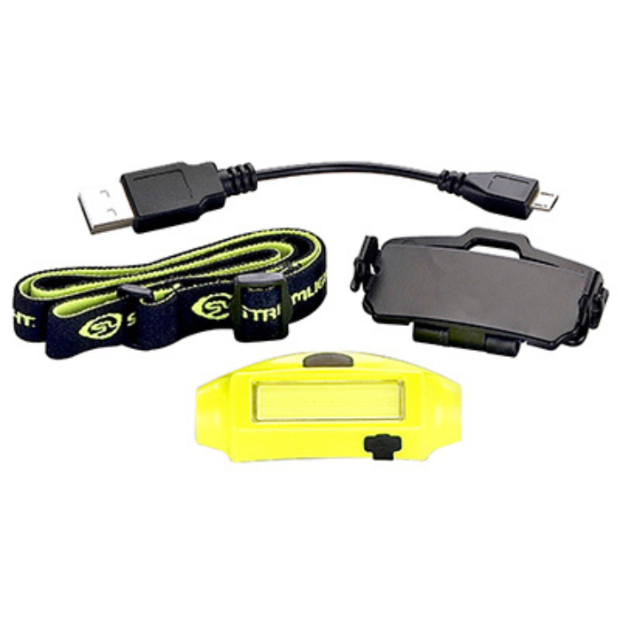 STREAMLIGHT BANDIT HEADLAMP USB RECHARGEABLE WHITE/GREEN