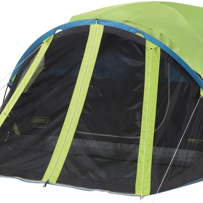 COLEMAN CARLSBAD 4-PERSON DARKROOM TENT W/SCREEN ROOM