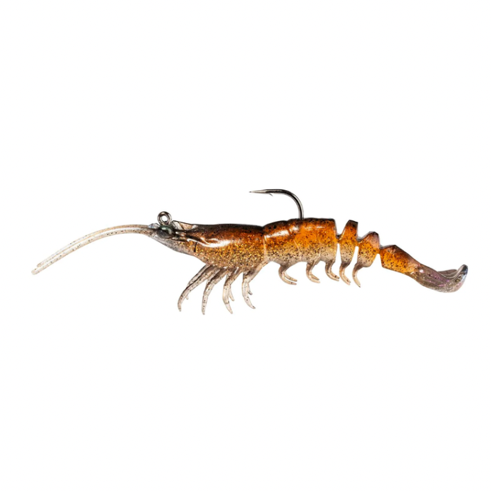 ZMAN PRAWNSTARZ 3.5" BROWN SHRIMP 2 PACK