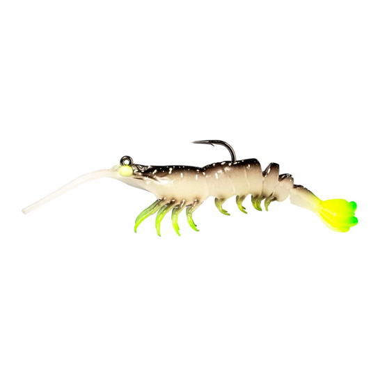 ZMAN PRAWNSTARZ 3.5" GLOW CHARTREUSE 2 PACK