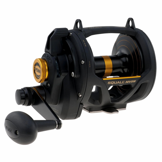 PENN SQUALL SQL30VSW LEVER DRAG 2 SPEED CONVENTIONAL REEL