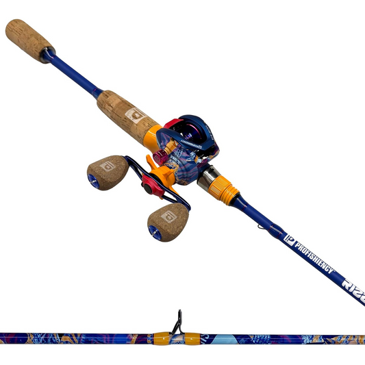PROFISHIENCY KRAZY RIZZ NEXT GEN BAITCAST COMBO 5'6"