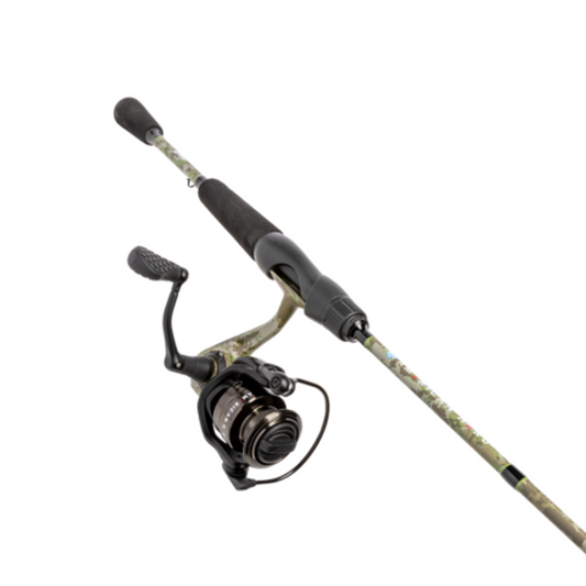LEW'S AMERICAN HERO CAMO M/F SPINNING COMBO 2PC M/F 6'6"