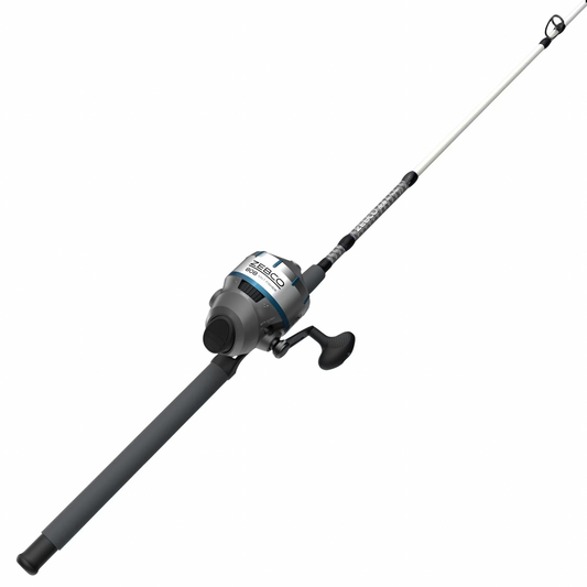 ZEBCO 808 SALT FISHER SPINCAST COMBO  2PC MH 7'