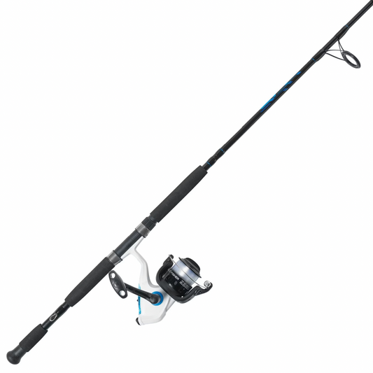 ZEBCO SALT FISHER BITE ALERT SPINNING COMBO MH 7'
