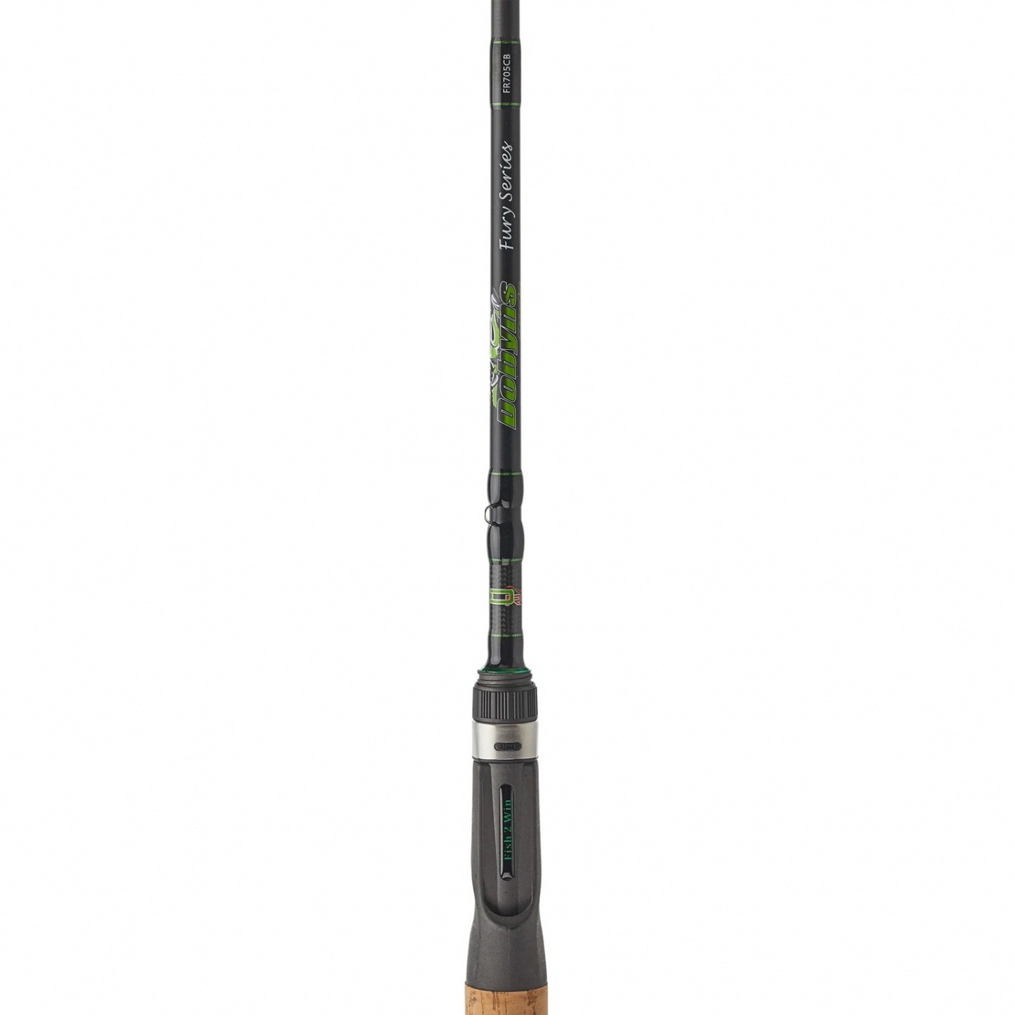 DOBYNS FURY 1-PIECE HVY 7’ CASTING ROD